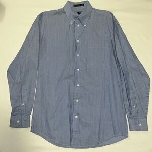 Blue striped Nautica men’s button down